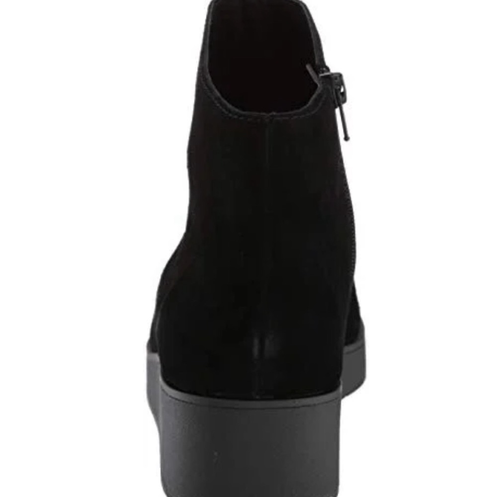 Lucky Brand Karmeya suede wedge bootie 8M - Picture 2 of 8